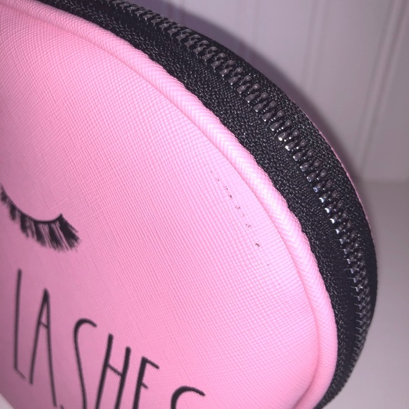 Rae Dunn BROWS & LASHES Cosmetic Bag - Picture 2 of 3